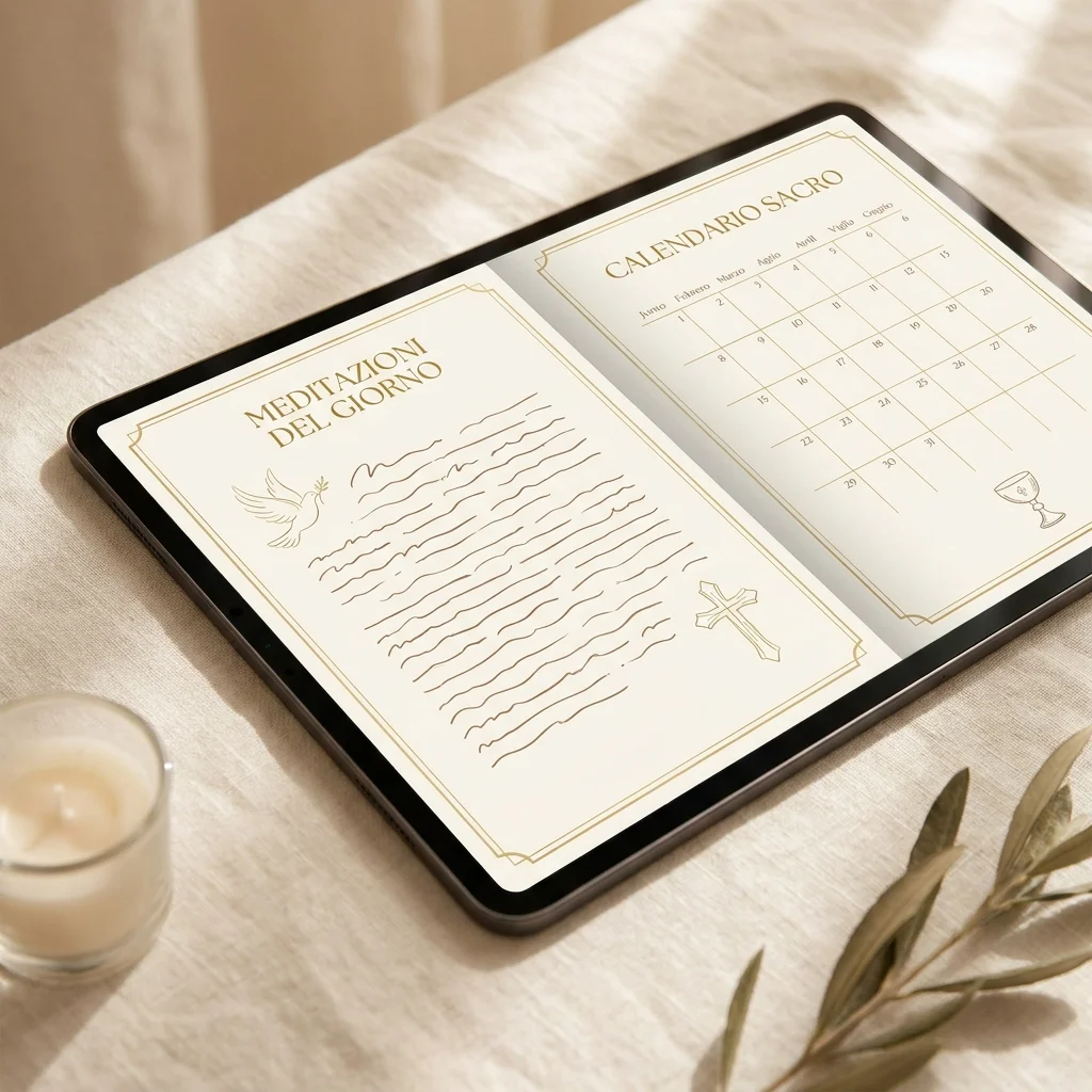 Anteprima delle pagine interne della guida su tablet